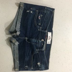 Hollister Dark Blue Social Stretch shorts